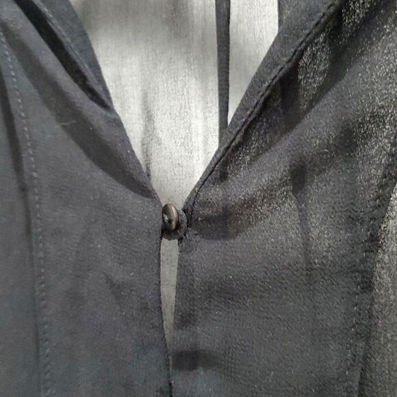 Zara Trafalic MMX Sheer iIlusion blouse, SIZE LARGE - Picture 5 of 6
